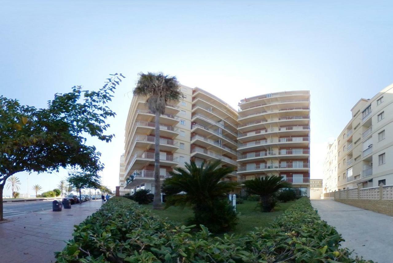 Preciosos Apartamentos Caracola En La Primera Linea De La Playa De กันดิอา ภายนอก รูปภาพ